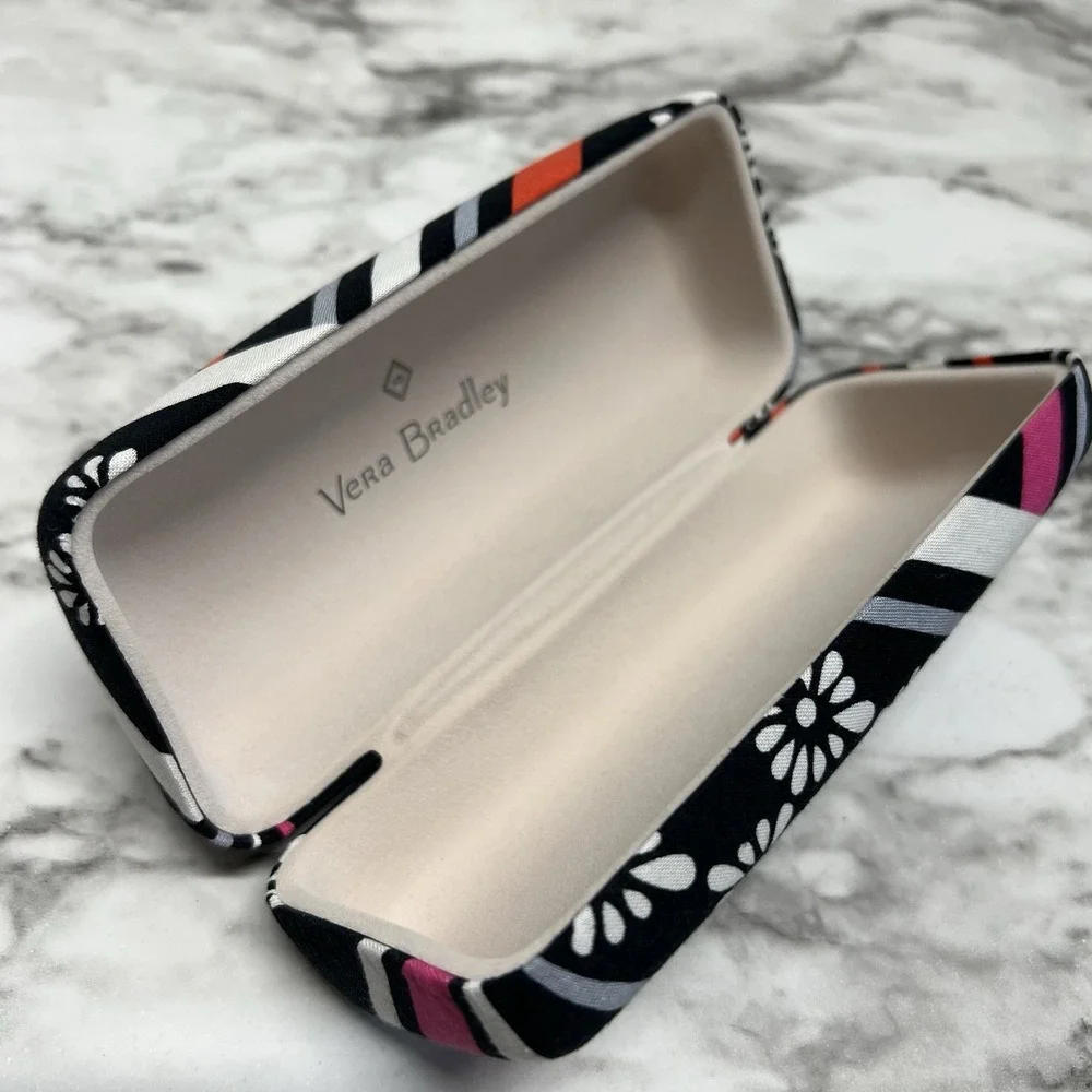 Vera Bradley Northern Lights Glasses Hard Case Fabric Eyeglasses Holder